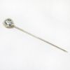 Picture of Antique Edwardian 14k White Gold & Aquamarine Stick Pin