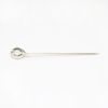 Picture of Antique Edwardian 14k White Gold & Aquamarine Stick Pin
