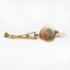Picture of Antique 10k Gold, Onyx, Pearl & Diamond Lavalier Pendant