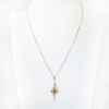 Picture of Antique Edwardian Era 10k Gold Amethyst, Pearl & Mother of Pearl Lavalier Pendant Necklace