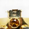 Picture of Vintage Mid Century 18k Gold & Multi Gemstone Sputnik Earrings