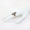 Picture of Antique Georgian Era 9k Gold & Diamond Navette Ring