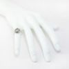 Picture of Vintage 14k White Gold Order of the Eastern Star Ring with Crown & Sword