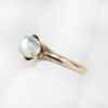 Picture of Vintage 10k Gold & Moonstone Sphere Solitaire Ring