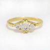 Picture of Antique Early 20th Century 18k Gold, Platinum & Diamond Ring