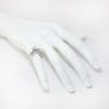 Picture of Vintage 14k White Gold & Diamond Bridal Ring Set