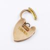 Picture of Antique 9k English Gold Heart Padlock Charm