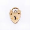 Picture of Antique 9k English Gold Heart Padlock Charm