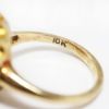 Picture of Vintage 10k Yellow Gold & Opal Cabochon Ring  