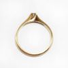 Picture of Antique Minimalist 14k Gold & Diamond Solitaire Engagement Ring