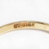 Picture of Antique Minimalist 14k Gold & Diamond Solitaire Engagement Ring