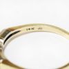 Picture of Vintage 14k Two-Tone Gold & Diamond Engagement Ring