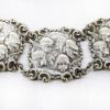 Picture of Antique Silver Plated Nurse's Belt with Reynold's Angels & Art Nouveau Woman Motif