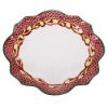 Picture of 8 Atelier Soleil Moustiers 7.5 Inch fine pottery plates 