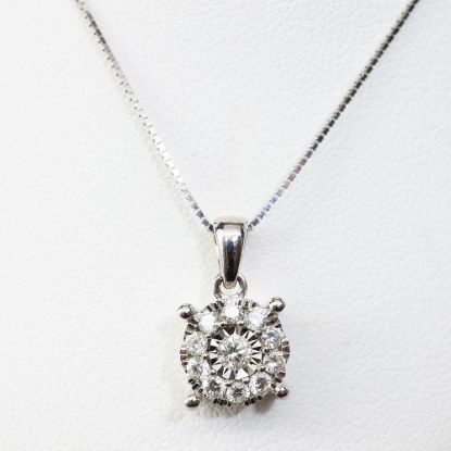 Picture of 14k White Gold  Diamond Necklace