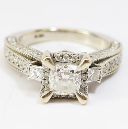 Picture of 14k White Gold Diamond Ring