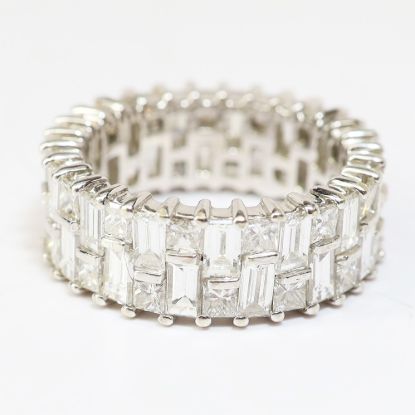 Picture of 14k White Gold Diamond Band