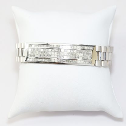 Picture of 18k White Gold Brilliant Diamond Bracelet