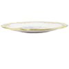 Picture of Salad Tachiadenus Flower Plate with Gold Trim