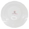Picture of Salad Tachiadenus Flower Plate with Gold Trim