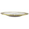 Picture of Dinner Tachiadenus Flower Plate with Gold Trim