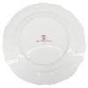 Picture of Dinner Tachiadenus Flower Plate with Gold Trim