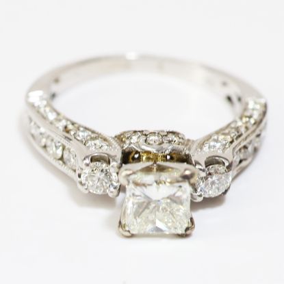 Picture of 14k White Gold Diamond Ring