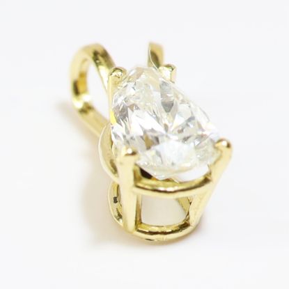Picture of 14k Yellow Gold Diamond Pendant