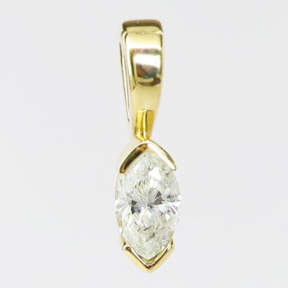 Picture of 14k Yellow Gold Diamond Pendant