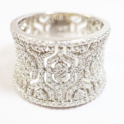 Picture of 14k White Gold Diamond Ring