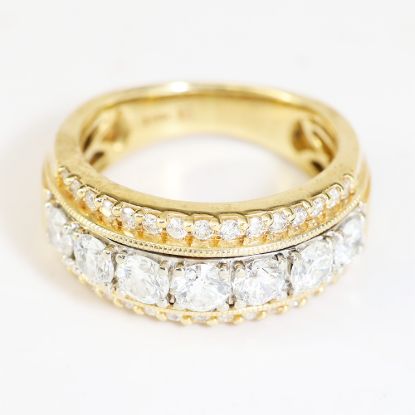 Picture of 14k Yellow Gold Diamond Ring