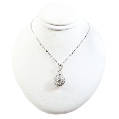 Picture of 14k White Gold Diamond Pendant