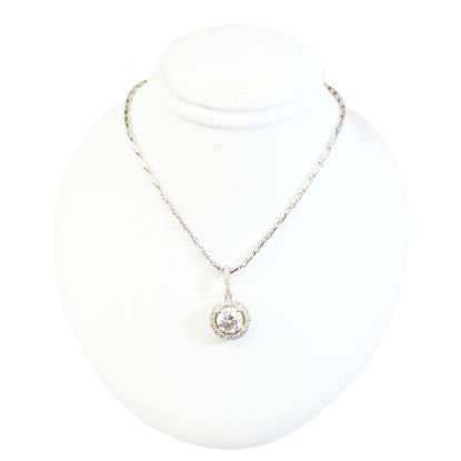 Picture of 14k White Gold Diamond Pendant