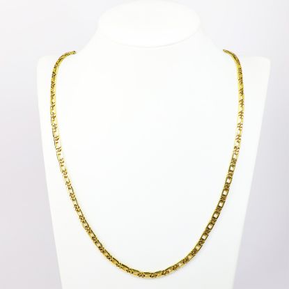 Picture of 18k Yellow Gold Chain Link Necklace