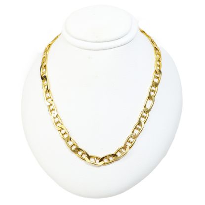 Picture of 14k Yellow Gold Mariner Link Chain