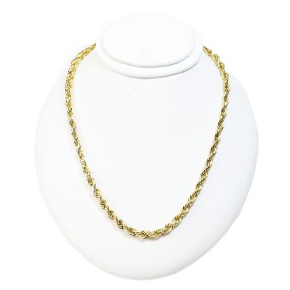 Picture of 14k Yellow Gold Rope Chain