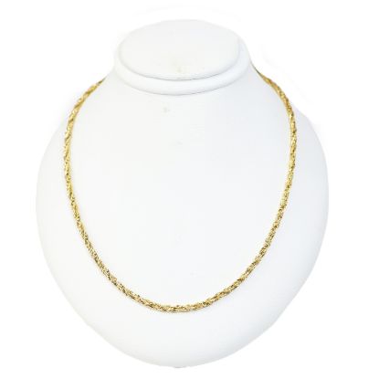 Picture of 18k Yellow Gold Rope Chain