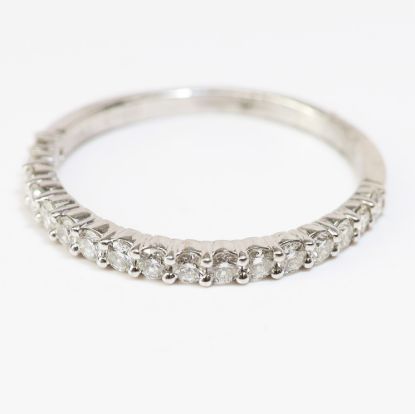 Picture of 18k White Gold Diamond Band 