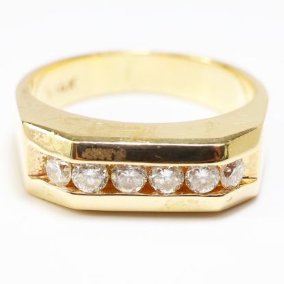 Picture of 14k Yellow Gold Diamond Ring