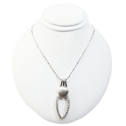 Picture of 18k White Gold Diamond Pendant