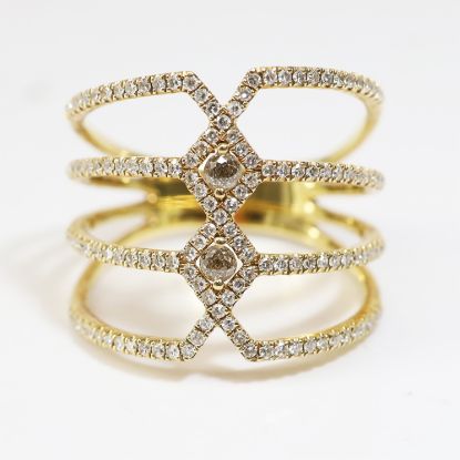Picture of 14k Yellow Gold Diamond Ring