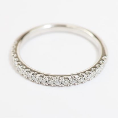 Picture of 14k White Gold Diamond Band 