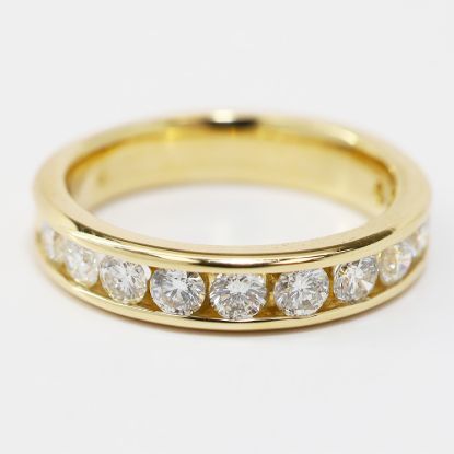 Picture of 14k Yellow Gold Diamond Band