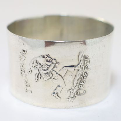 Picture of Nursery Rhyme Napkin Ring by Paye & Baker Manufacturing Co. Sterling Silver