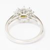 Picture of 18k Two Tone Gold Diamond and Alexandrite Ring
