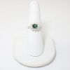 Picture of 18k Two Tone Gold Diamond and Alexandrite Ring
