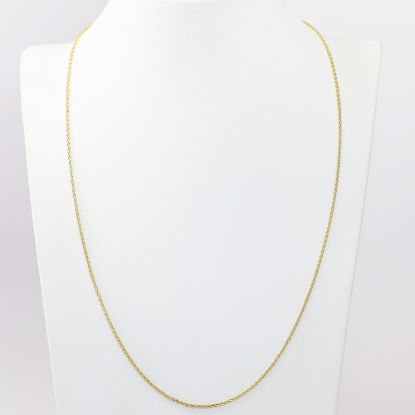 Picture of 18k Yellow Gold Wheat Chain