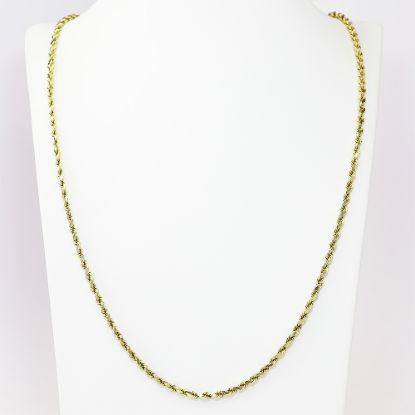 Picture of 14k Yellow Gold Rope Chain 