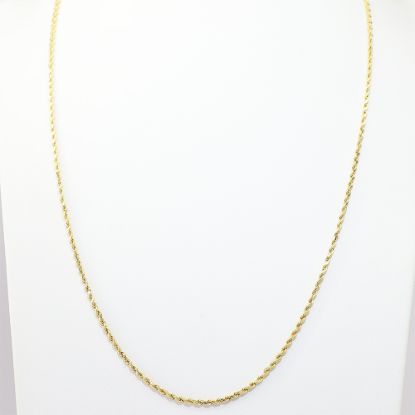 Picture of 14k Yellow Gold Rope Chain