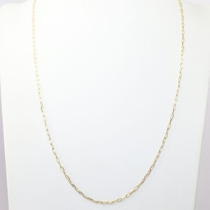 Picture of 14k Yellow Gold Paperclip Chain